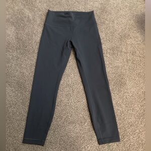 Graphite grey Lululemon wunder train leggings size 8